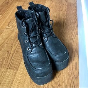 TUK Nosebleed Boot - Vegan, Black